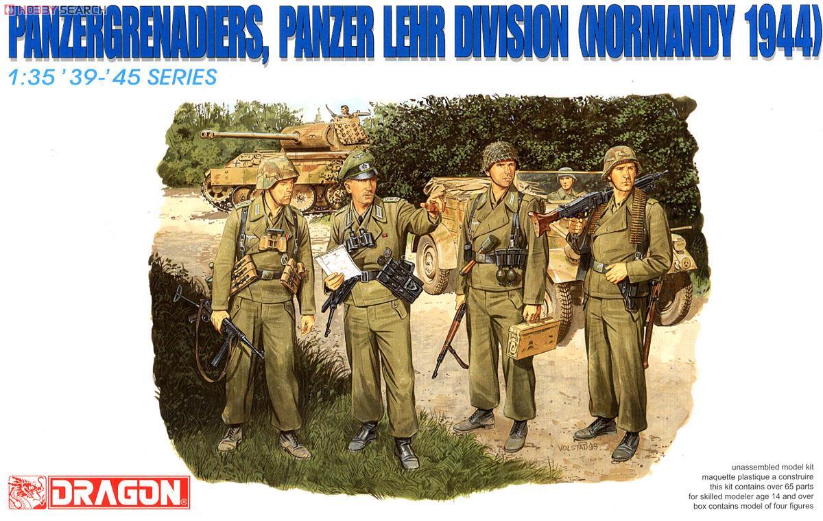 DRAGON 6111 1/35 Panzergrenadiers Panzer Lehr Division (Normandy