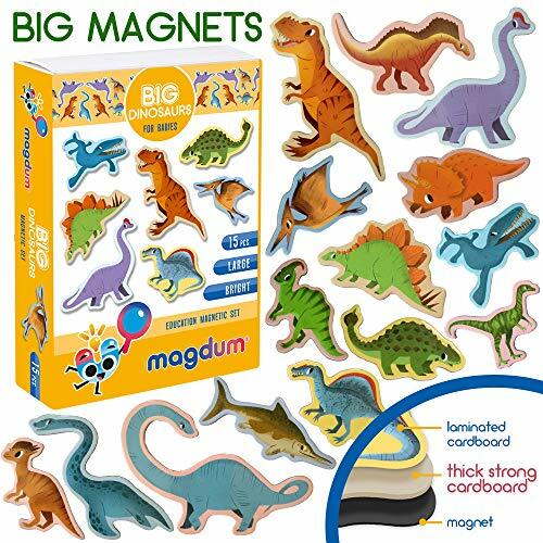 MAGDUM Toy Dinosaurs Giochi Magnetici per Bambini a Forma di Dinosauri (U7f)