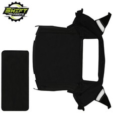 1990 1991 1992 1993 For Geo Metro Black Convertible Soft Top With Plastic Window