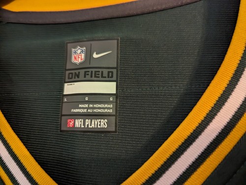 Green Bay Packers Nike NFL On Field Green Eddie Lacy #27 Youth Jersey sz L - Picture 5 of 9