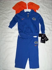 Nike Baby University of Florida UF Gators Outfit NWT Retail $45