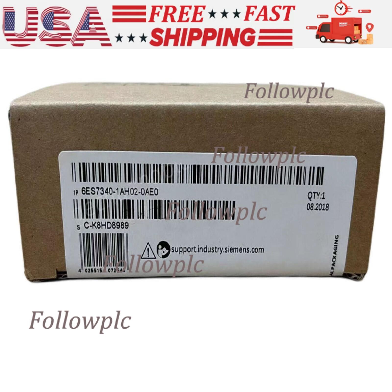 New Siemens 6ES7340-1AH02-0AE0 6ES73401AH020AE0 SIMATIC S7-300, CP 340