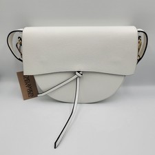 Two Amicis Crescent Bag Crossbody Purse Genuine Leather Made In Italy-NWT