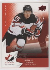 2020 Upper Deck Team Canada Juniors Men's U-20 Exclusives /250 Aidan Dudas sk2