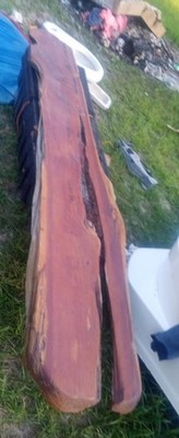 Live Edge Wood Console Table Top Slab, Brown Rustic Rectangular 61-70 in