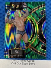 2024 #104 Randy Orton Panini Select WWE Premier Green Flash Prizm