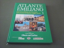 LIBRO - ATLANTE EMILIANO 1 - DIZIONARIO ALFABETICO COMUNI MODENA E REGGIO EMILIA