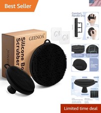 Luxury Silicone Face  Body Scrubber Set - Gentle Exfoliating for All Skin Types