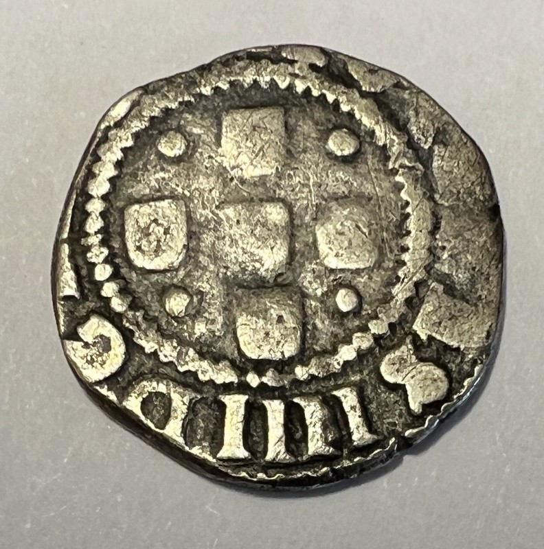 Portugal 🇵🇹 1/2 Tostão 50 Reis 1640 D João IV Silver Lot 1455