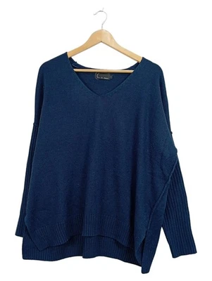 KappAhl Pull Femme Multicolore Col V Casual (EU 40, INT L) - Photo 1/2