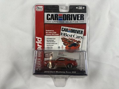 Auto World 2012 Ford Mustand Boss 302 Diecast 1/64 Red Chase Authentic 2013 NEW