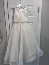Piccolo Bacio Communion Dress. Size 7 Stunning
