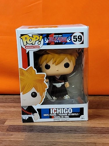 Funko Pop! Animation Anime Shonen Jump Bleach Ichigo Vinyl Figure #59 ~ New NIB