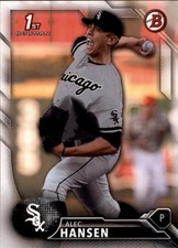 2016 Bowman Draft #BD93 Alec Hansen - BB
