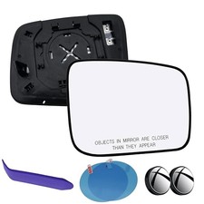 EAP Passenger Side Mirror Glass Compatible With Nissan Rogue Passenger - Heated