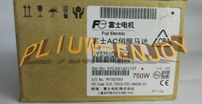 1PCS NEW FUJI GYS751D5-RC2 servo motor