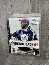 NFL Head Coach 09 (Sony PlayStation 3, 2008) With Manual. Tested