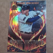 2024 Topps Bowman Rising Infernos Jasson Dominguez Rookie Yankees #RI-2