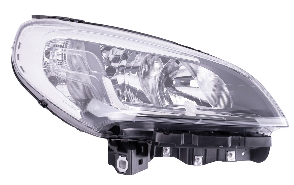 PROIETTORE DESTRO H7+H7 per FIAT DOBLO Combi e DOBLO Cargo