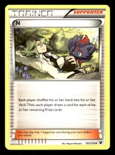 N (SUPPORTER) 105/124 POKEMON FATES COLLIDE LP