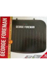 George Foreman Medium Electric Fit Grill Health Griddle RRP £45