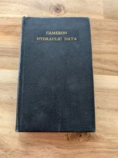 Cameron Hydraulic Data Ingersoll-Rand - 13th Edition First Printing, Thirteenth 