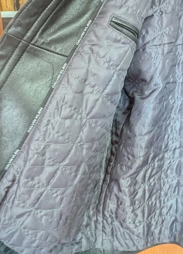 Men's Calvin Klein Leather Jacket image 7