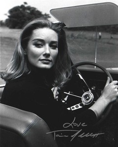 TANIA MALLET (+2019) - Actress - James Bond Goldfinger - Autograph Photo