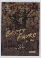 2018 Panini Luminance Vintage Performers Brett Favre #11 HOF r9d
