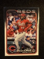2024 Topps Update Series Elly De La Cruz RC Cincinnati Reds Rookie Debut #US350
