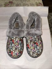 Bobs Skechers Too Cozy Dog Women s Size 7 Memory Foam Slip On Slipper