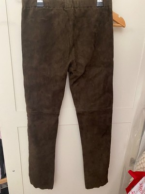 Bonpoint braune Lederhose 8 Jahre