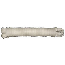 T.W. Evans Cordage 50.0-ft x 0.25-in Braided Cotton Rope By-the-Roll