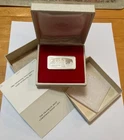 NICE ! 1973 1 .9+ oz Silver Content Christmas Ingot Bar - Great Price - WoW !!