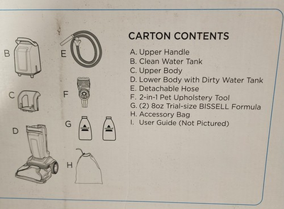#ad #ad BISSELL Revolution HydroSteam Carpet Cleaner Black 3428 $220.00
