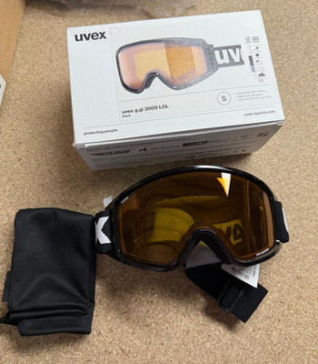 SB-0078 uvex g.gl 3000 LGL  Skibrille unisex Erwachsene black B-WARE