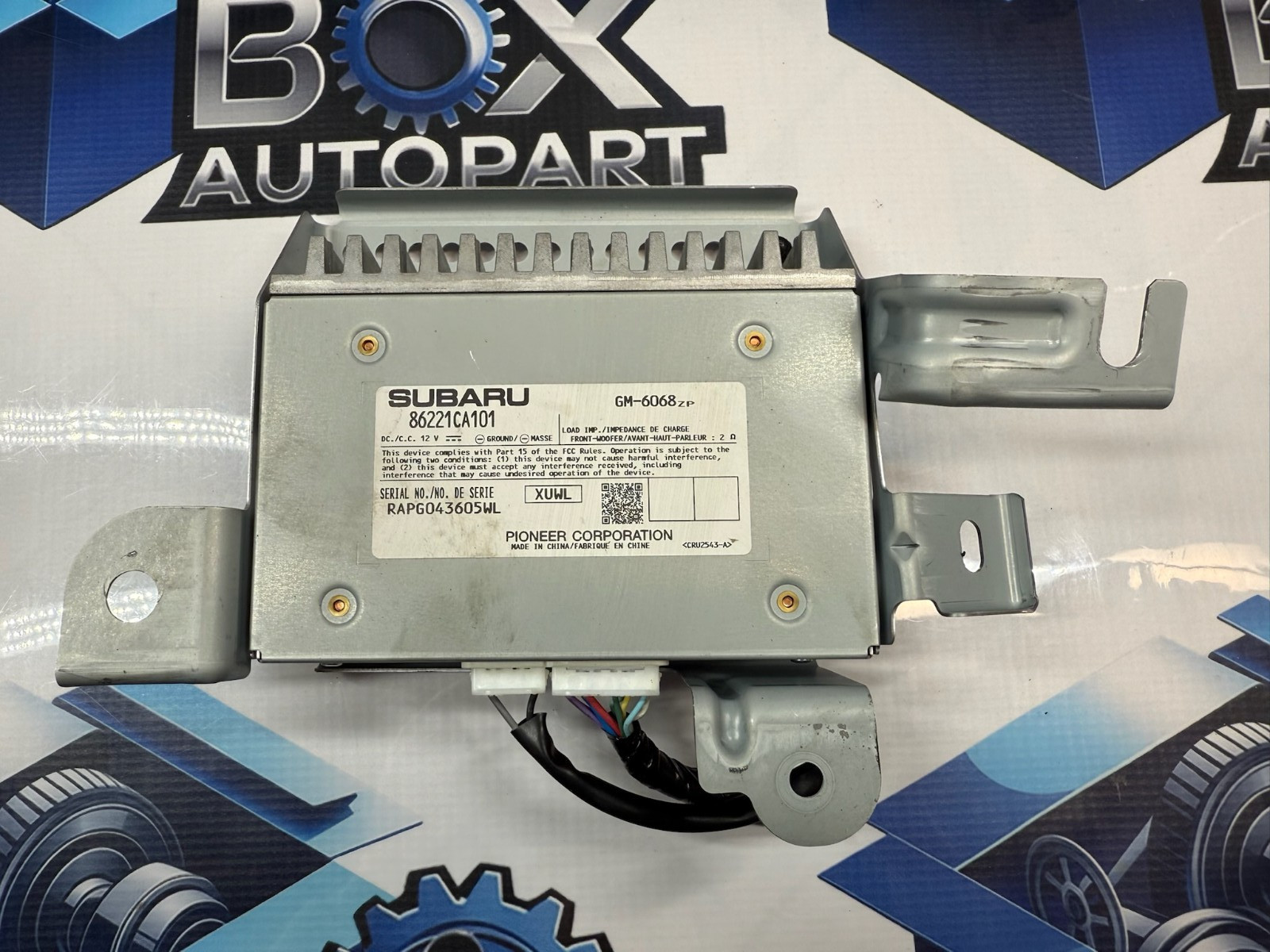 2018 Subaru BRZ Toyota 86 FRS Radio Amplifier Unit 86221CA101 OEM