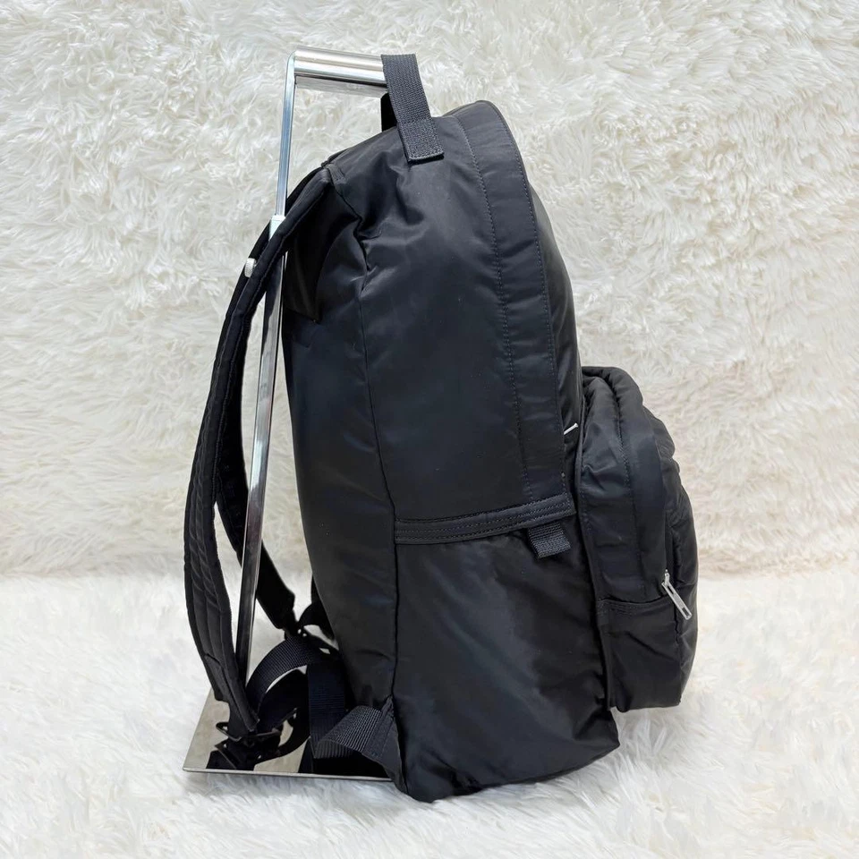 Mochila PORTER Yoshida Tanker preta de náilon Japão rara usada - Imagem 4 de 4