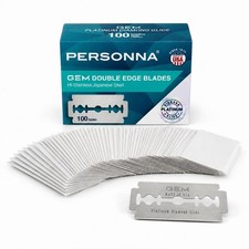 Double Edge Razor Blades 1 Count Surgical Grade Stainless Steel Personna Glide