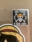 Luffy One Piece B-Side Label Sticker Waterproof UV Ray Protected — photo 2