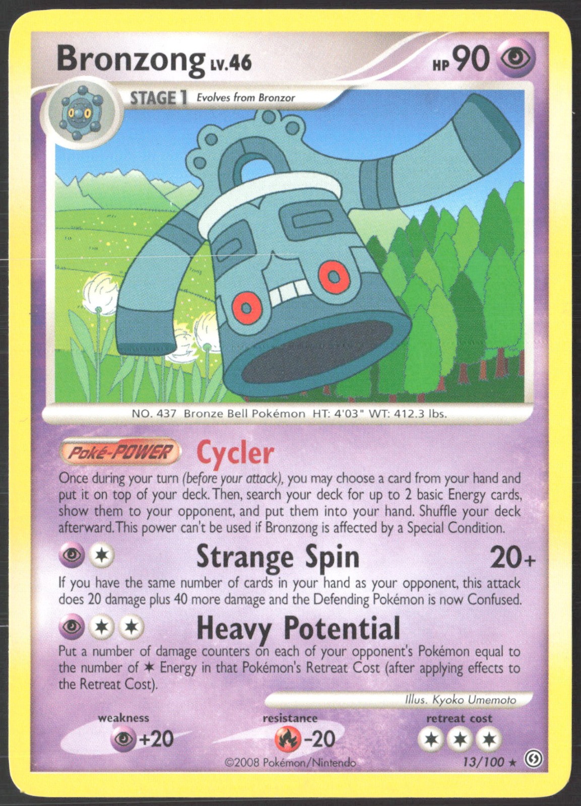 Bronzong 13/100 Stormfront LP