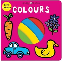 Priddy Books - Peek Through Colours - Board Book - G245Z