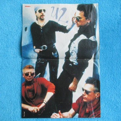 U2 Bono Vox POSTER BRAVO 2 Seiten NKOTB Joe McIntyre New Kids on the Block