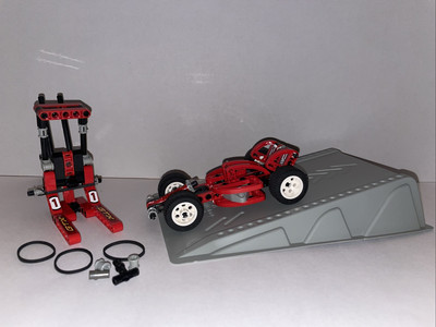 LEGO Technic, Speed Slammers, Set 8237, Formula Force W/ Ramp - Retired - Vtg
