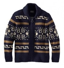 Pendleton Original Westerley Big Lebowski Sweater The Dude Cardigan Cowichan Xxl