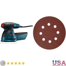 Palm Sander 2.5 Amp 5 In. Corded Variable Speed Random Orbital Sander/Polisher