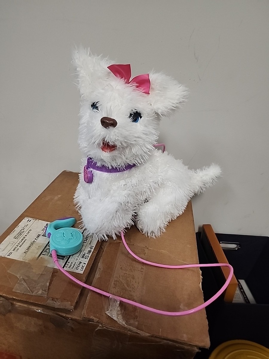 Friends Gogo My Walkin Pup Furreal White Puppy FurReal Friends Get