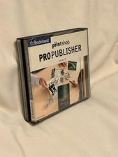 Broderbund Print Shop Pro Publisher Version 15 Complete CD Set w/Instructions