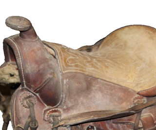 old saddle for parts