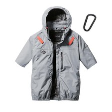 Giacca ventilatore aria condizionata BURTLE AC2066 grigio cenere M manica corta protezione termica